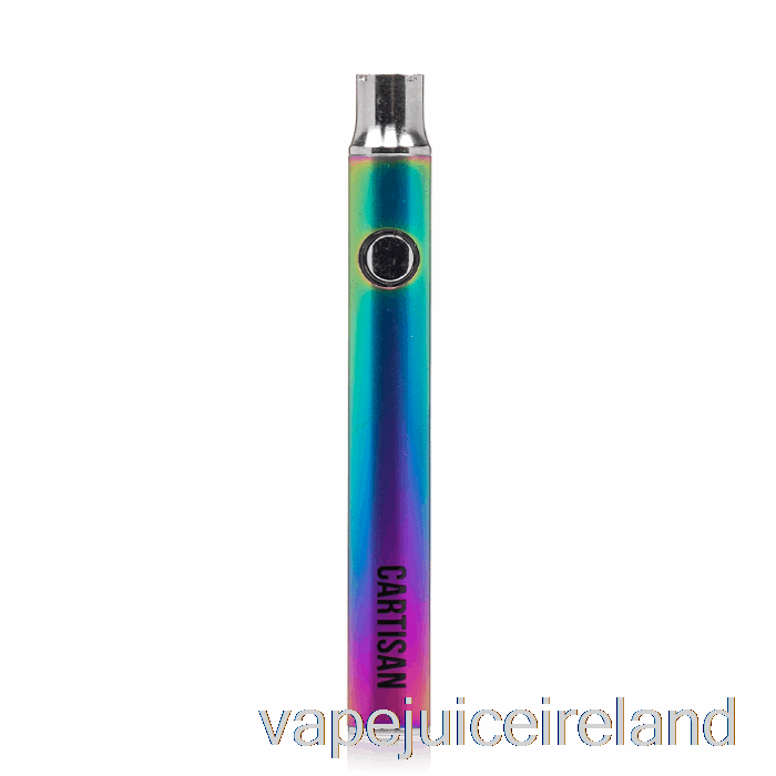 Vape Juice Cartisan Button VV 350 510 Battery Rainbow